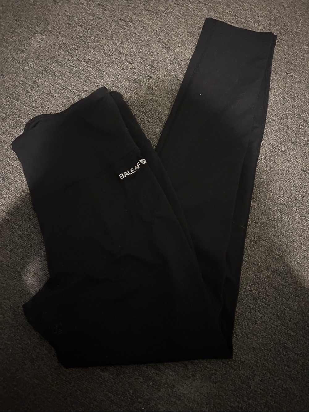 Baleaf Black' High-Waist Athletic Leggings